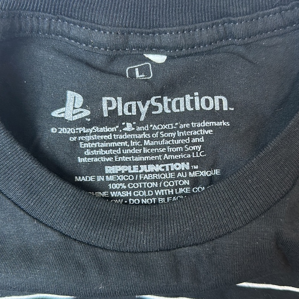 Playstation Mens Graphic T-Shirt Black New Various Sizes NWOT - Picture 6 of 11